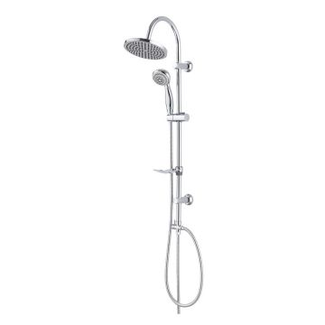 Colonne de douche Chrome avec Buses en silicon anticalcaire mod. Marina